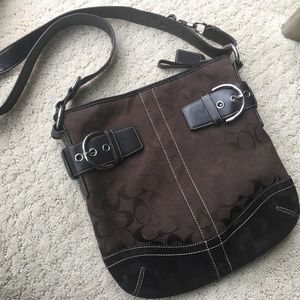 Brown Coach purse